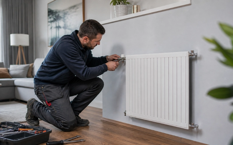 installation radiateur Nice
